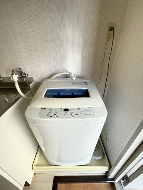 その他設備　初めての一人暮らしにも嬉しい洗濯機付き♪
