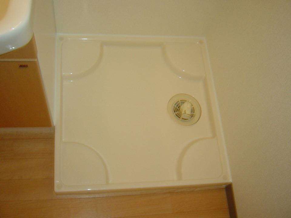 洗面設備　洗濯機置場