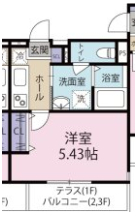 スフィーダみずほ台Iの間取り