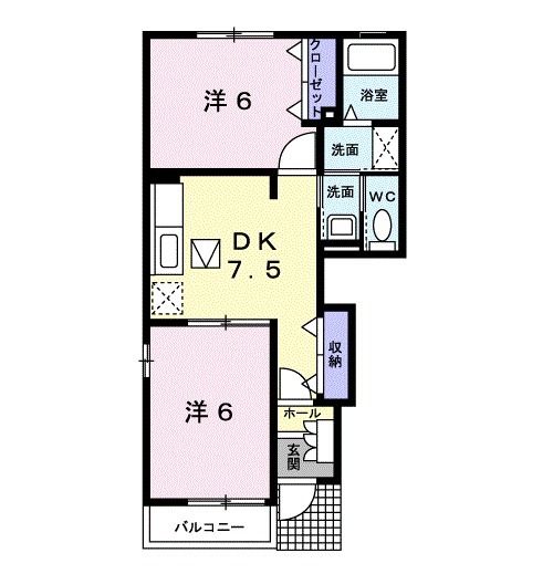 プラシード・コルソB_間取り_0