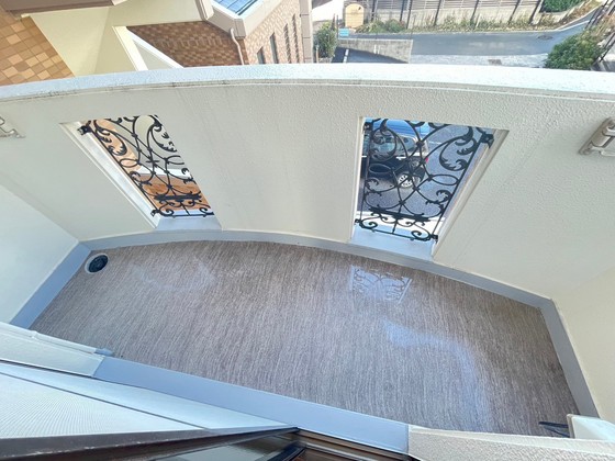 バルコニー　※別部屋の写真です