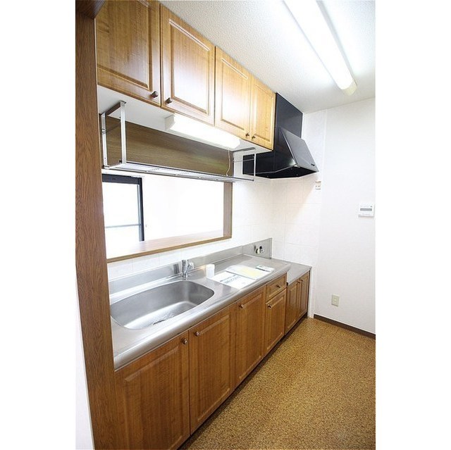 キッチン　シンクも広く調理しやすいキッチン☆