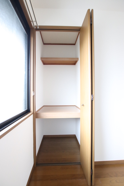 収納　奥行きある収納スペース！