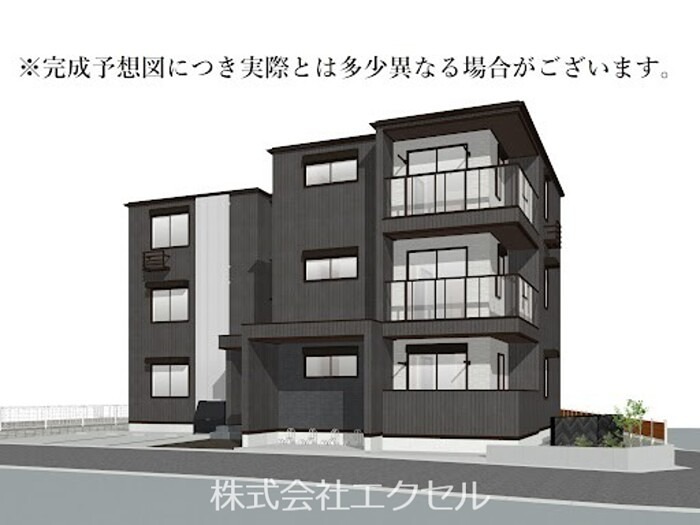 建物外観　施工イメージです。