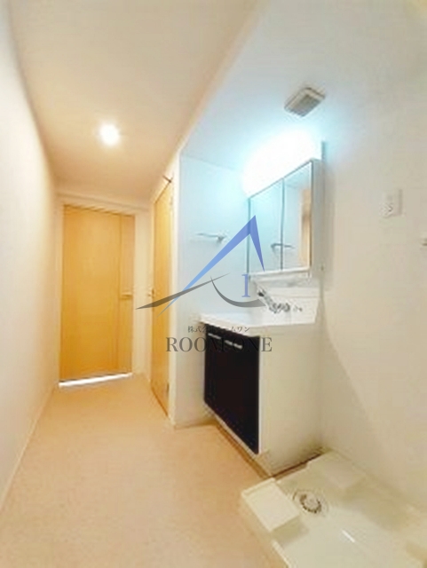 洗面設備　独立洗面台です。