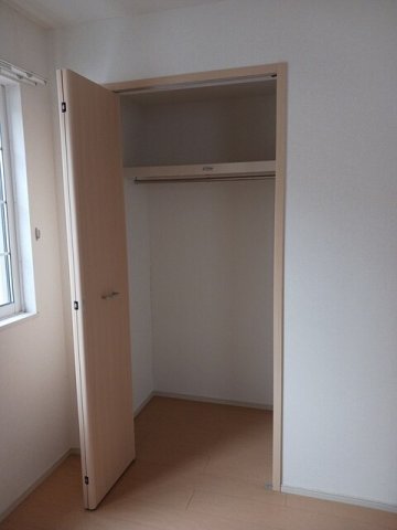 収納　たっぷりとした収納スペースです