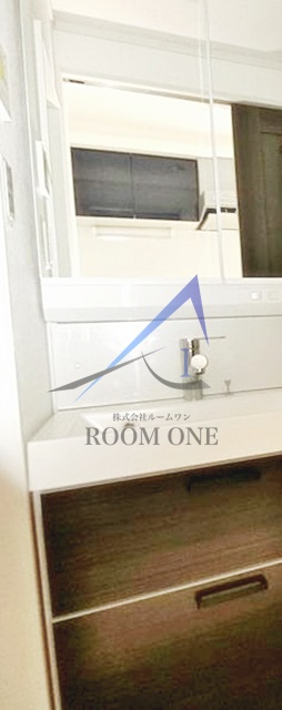 洗面設備　洗面台です。