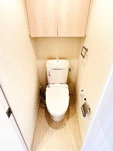 トイレ　ゆったりとした空間のトイレです