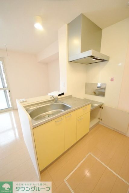 キッチン　２口コンロ設置可