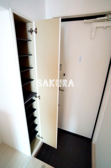 玄関　大容量のシューズボックス♪