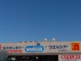 ドラックストア　ウエルシア立川栄町店（ドラッグストア）まで718m