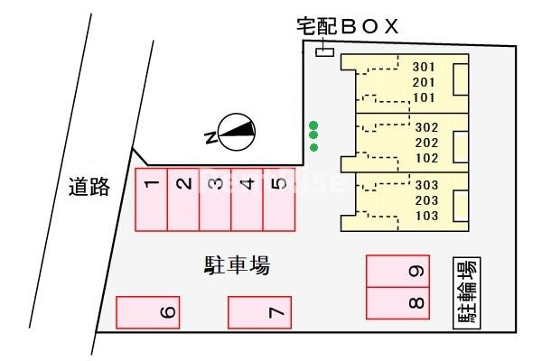 駐車場　駐車場
