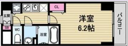 プレサンス北浜パレスの間取り写真