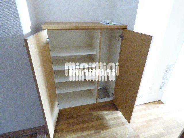 玄関　靴もたくさん収納できますね