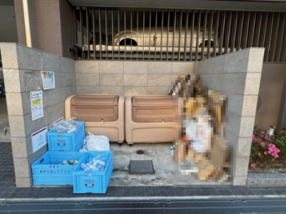 その他共有部分　ゴミステーションです
