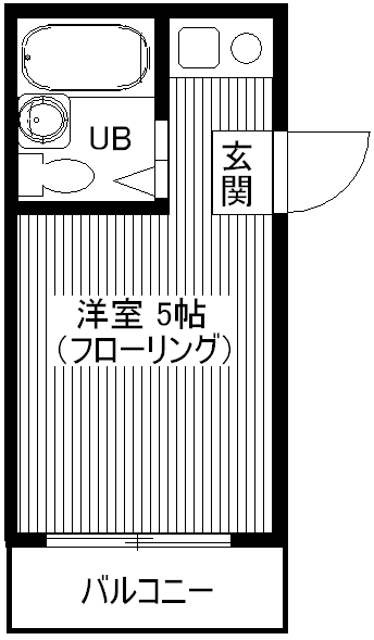 杉並区上荻のマンションの間取り