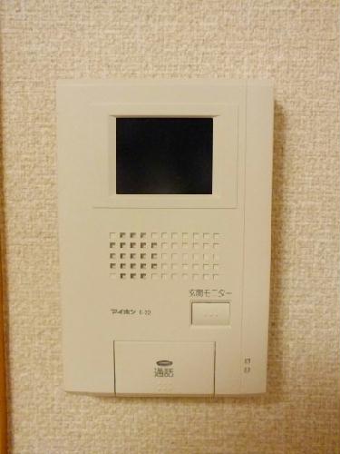セキュリティ　モニター付きインターフォン