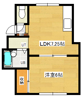 第三パレス日成の間取り