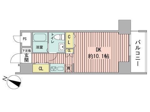 TEADA北4条の間取り