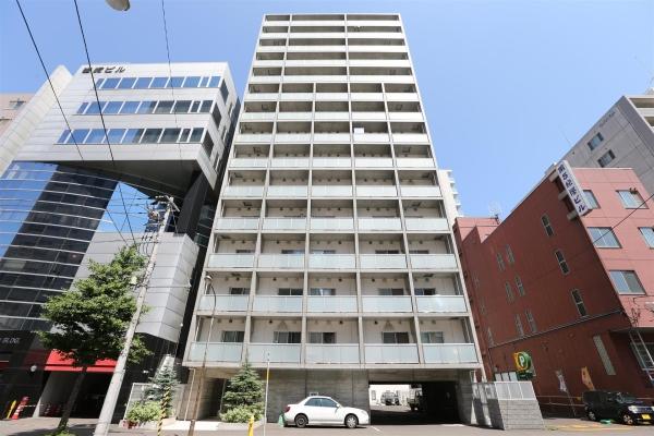 【TEADA北4条の建物外観】