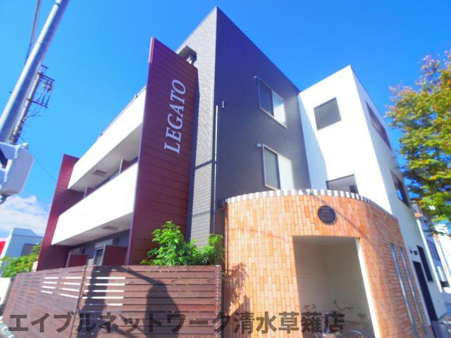建物外観　落ち着いた雰囲気の外観です