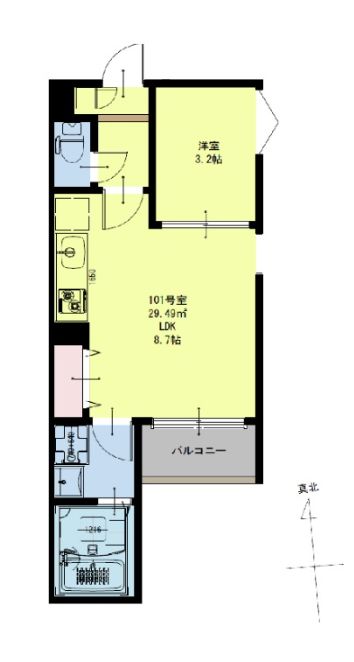 REGALEST長町南MTの間取り