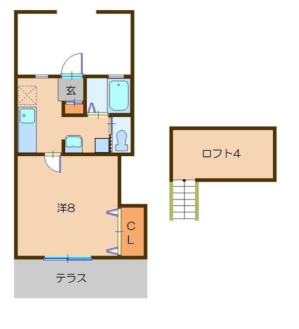 オータムハイツの間取り