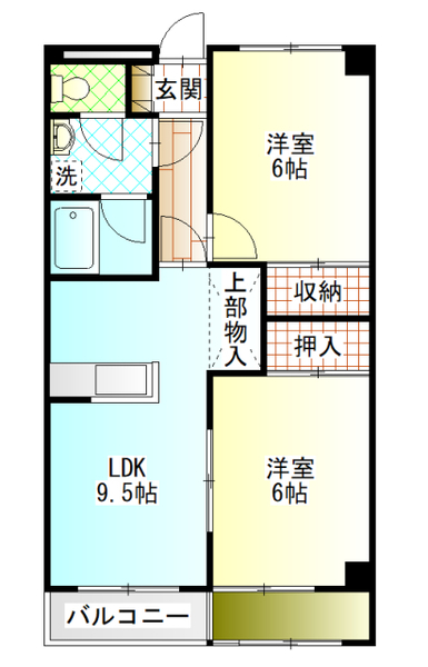 ロワール市川の間取り