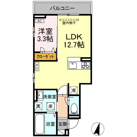 D-residence霞町の間取り