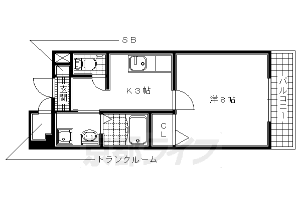 クレール興戸の間取り