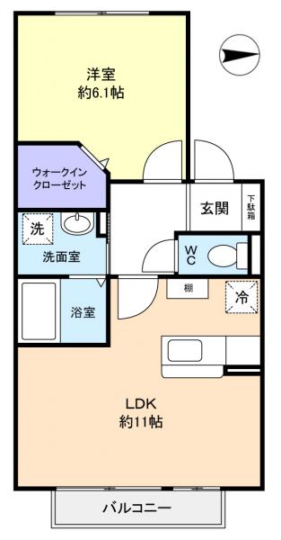 ウィンバードの間取り