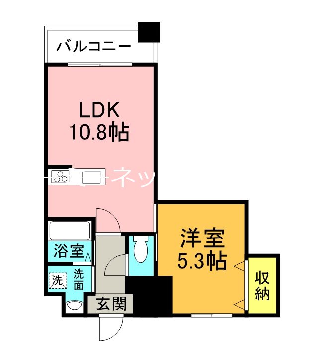 サムティ鹿児島駅前ベイサイドＩＩの間取り