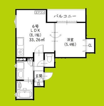 クリエオーレ東山町の間取り