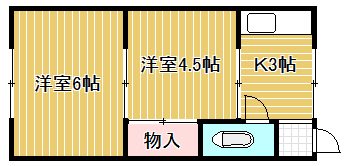 守山市吉身のアパートの間取り