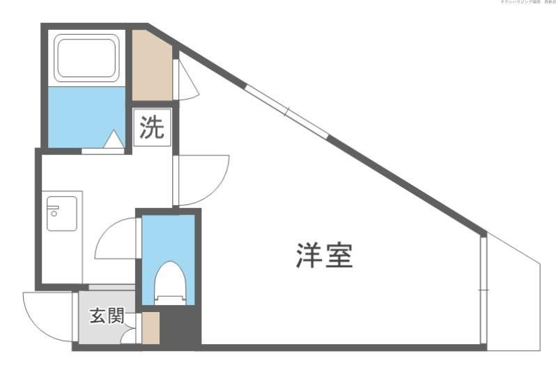 ヒルズ西赤坂の間取り