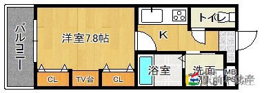 ＱＵＯＮの間取り