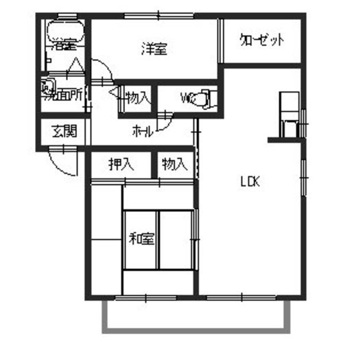 クインテットの間取り