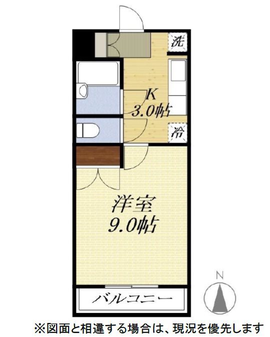 ヴィラ楠の宮IIの間取り