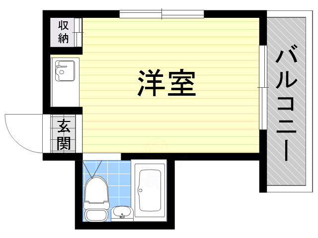 プレアール山之内2の間取り