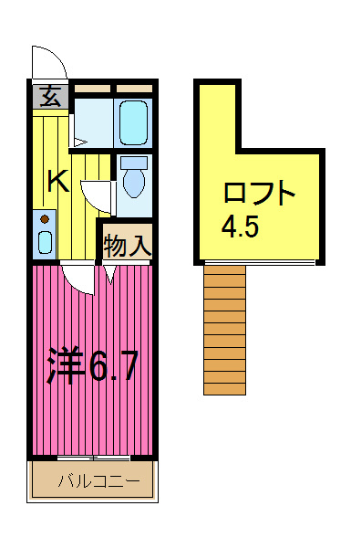 エポック・MEの間取り