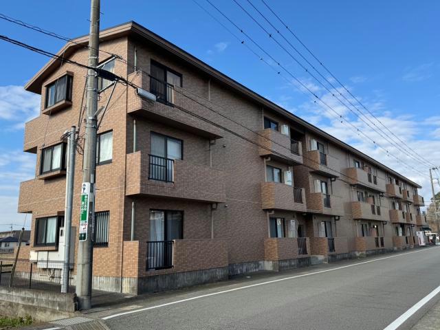 【三島市谷田のマンションの建物外観】