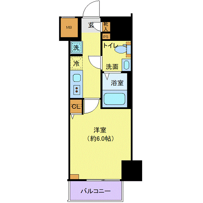 葛飾区青戸のマンションの間取り