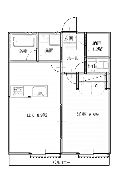 ライトハウス道匠小路の間取り