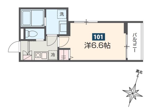 MELDIA与野本町IIIの間取り