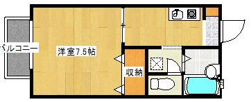 ディアス桜馬場A棟の間取り