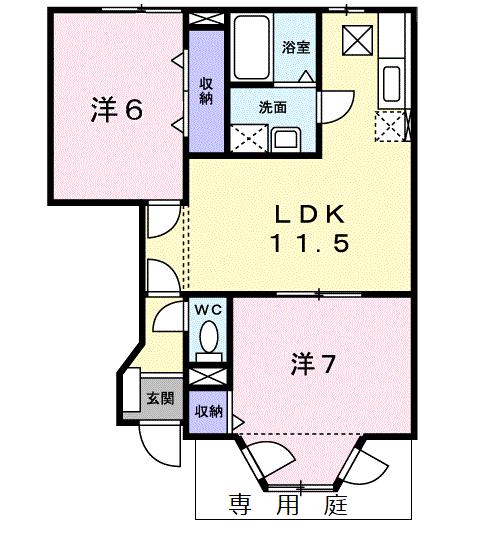 ＮｅｗリファインドＡの間取り