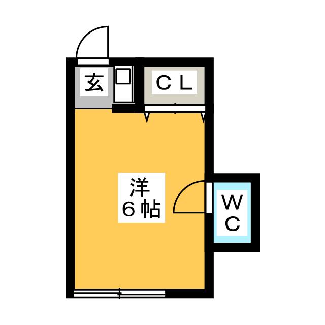 ロイヤルプラザ６の間取り