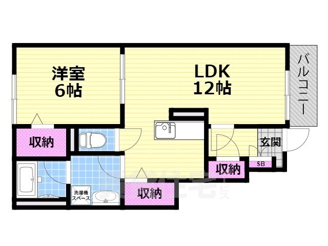 フェリーチェ鶴見の間取り