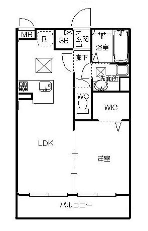 ひたちなか市大字東石川のアパートの間取り