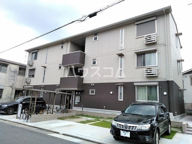 名古屋市中村区二ツ橋町のアパートの建物外観